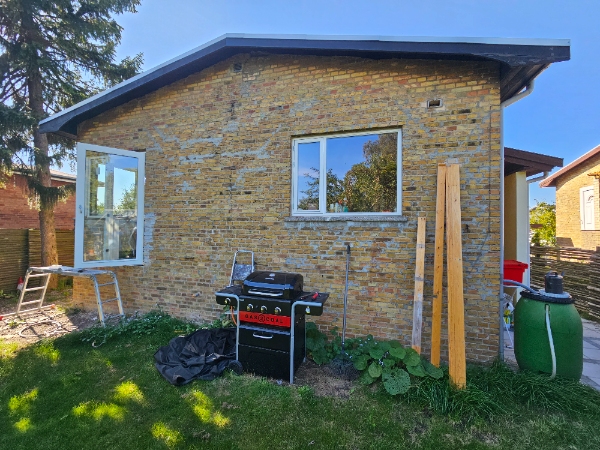 Omfugning af komplet hus (64m2 hus)