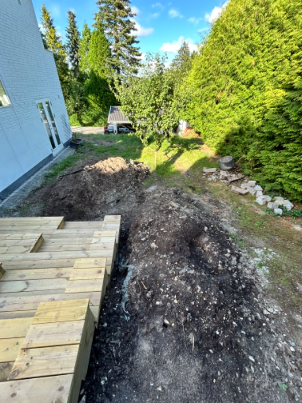 Bortskaffelse af jordbunker