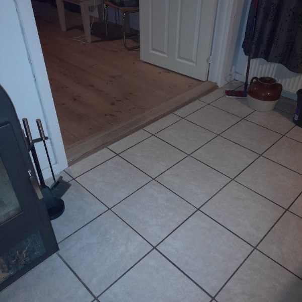 4 Høj dørtrin, bundstykke, skal gøres rollator venlig