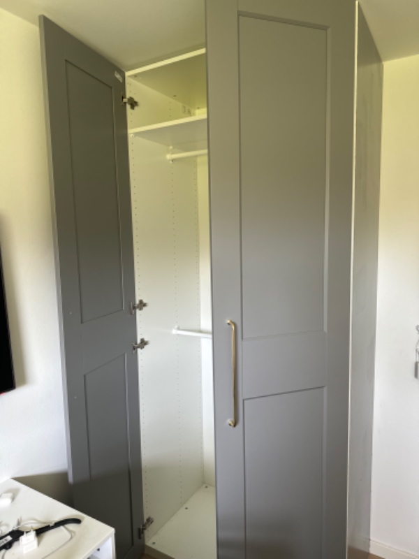 Ikea-skabe nedtagning