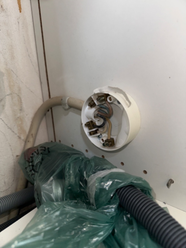 Installation af opvaskemaskine