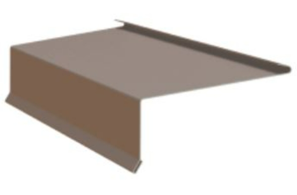 Montering af inddækning på taget af udestuen