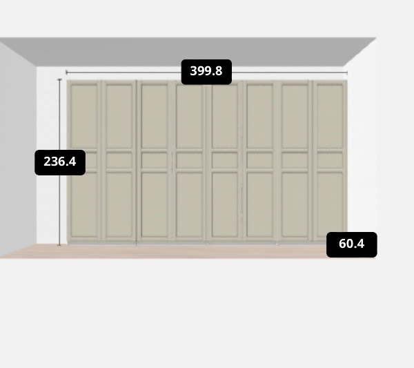 Samling af Ikea Pax skab