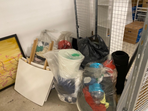 Kørt skrald væk på lossepladsen