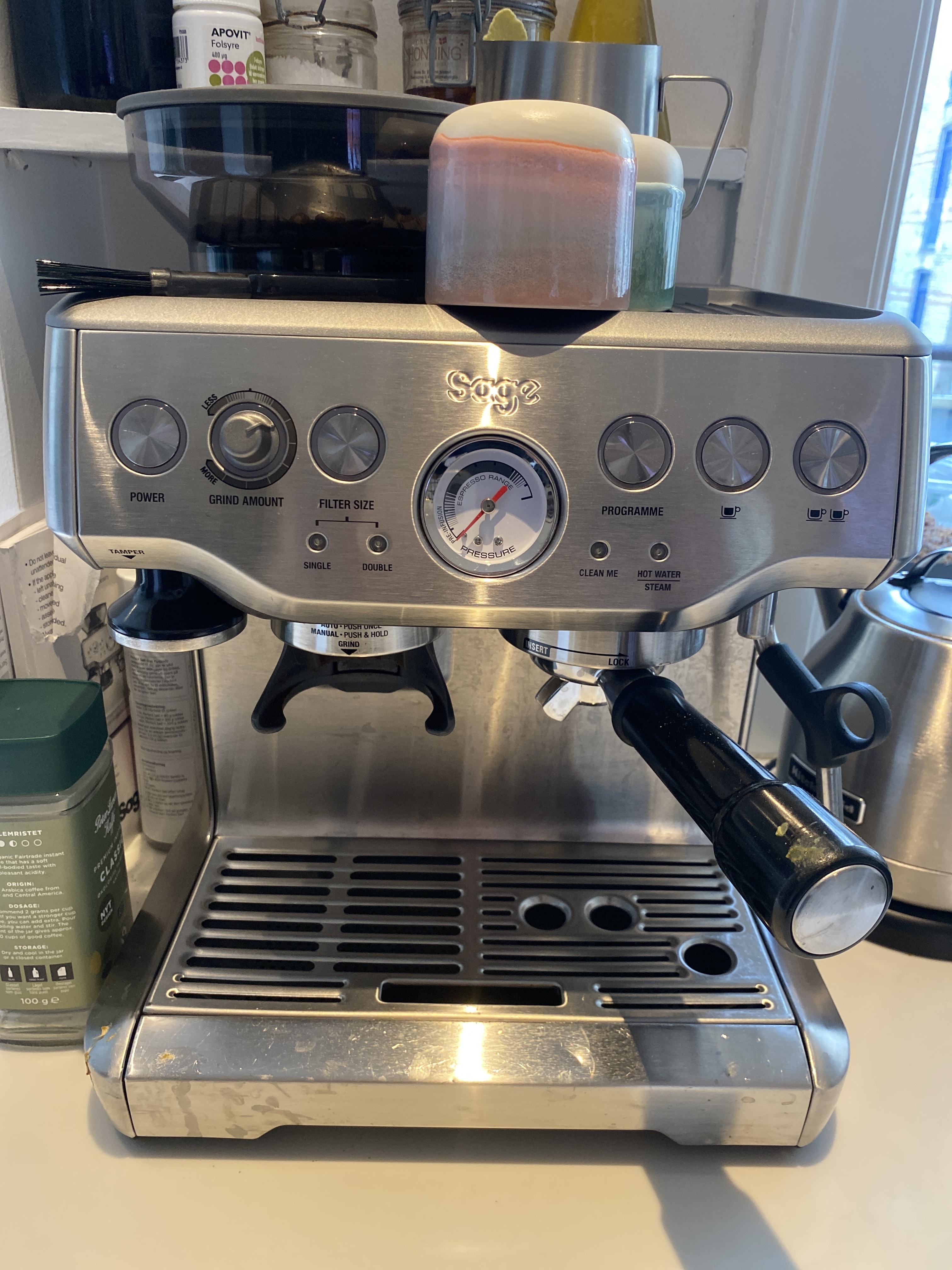 Sage kaffemaskine i udu