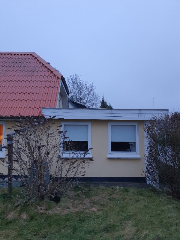 Tagpap til tilbyg inkl. alt