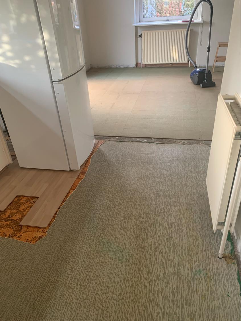 Lægning af klik gulv ca. 20 m2