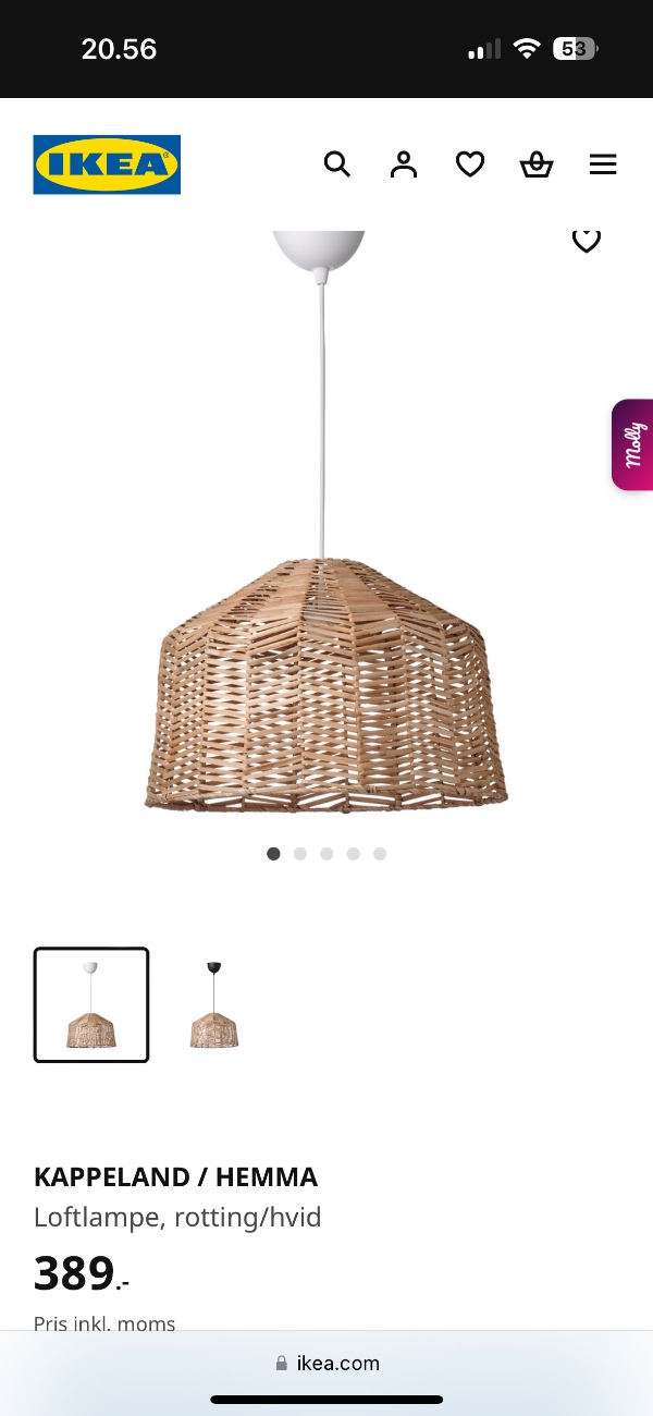 Opsætning af 4 lamper