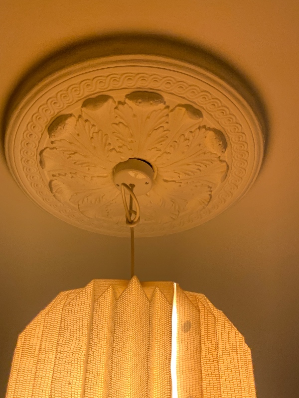 Opsætning af pendul lampe