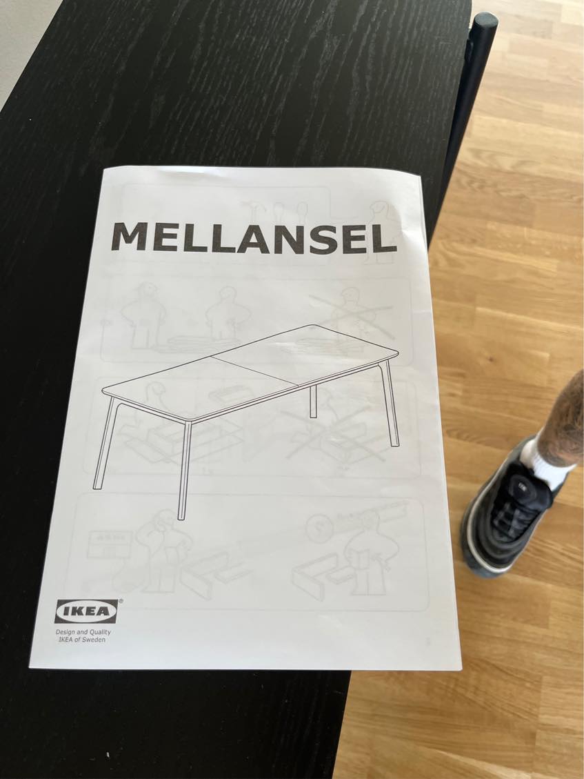 Samle spisesport + affaldet væk