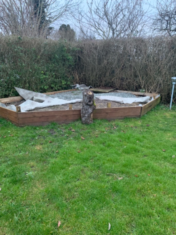 Fjernelse af jord og træstubbe