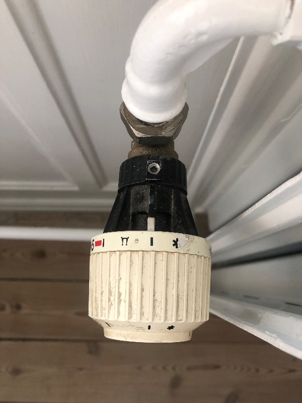 Fjernelse af termostat