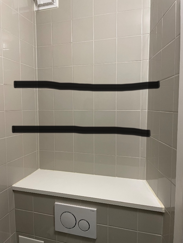 Køb, tilpasning og opsætning af hylder på badeværelse