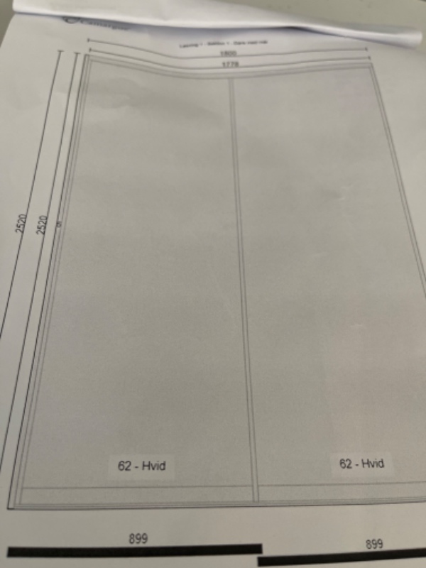 Momtering af Indbygget skab