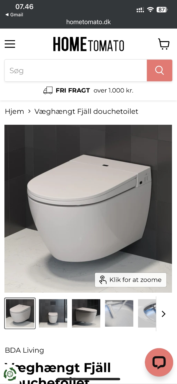 montere toiletskål