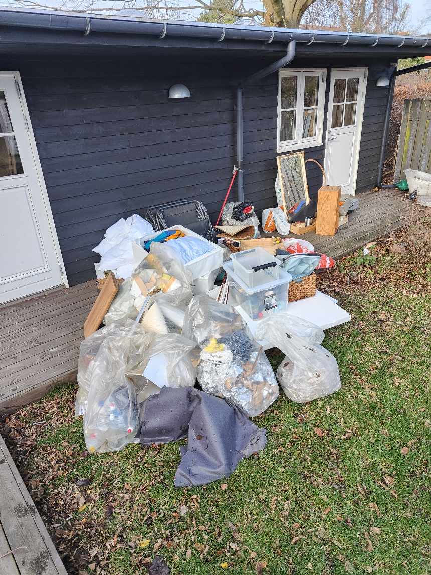 Hjælp til at køre ting på genbrugspladsen