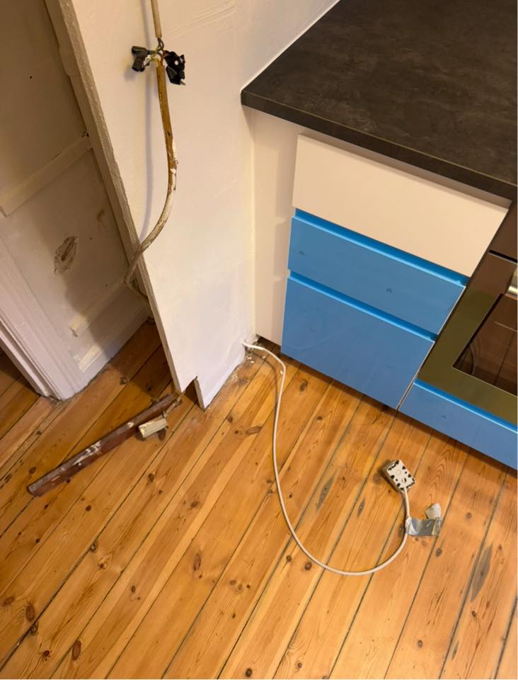 El Ikea ovn, komfur og emhætte