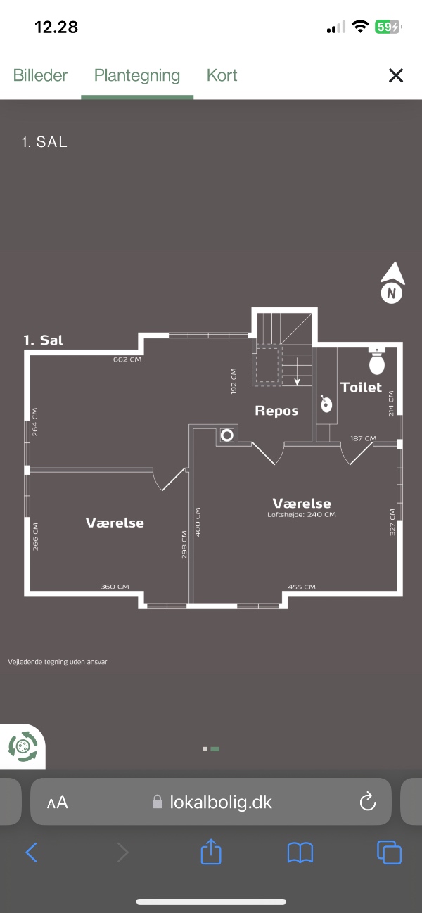 Malet 2x hvid på 135 kvm hus indenfor inkl. 3 vægge af en farve