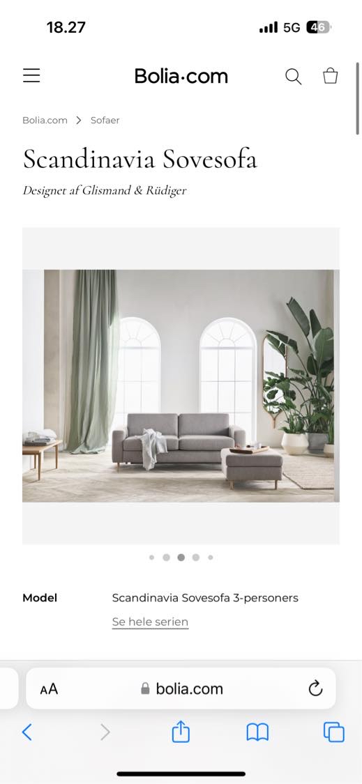Hjælp til at flytte sofa