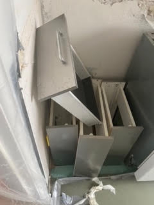 Afhentning af byggeaffald