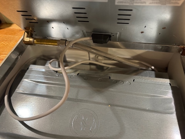 udskiftning af gas kogeplade