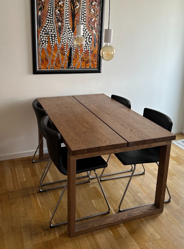 Nedbæring og afskaffelse af Sofa, Skrivebord, Spisebord og diverse småting.