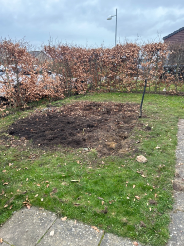 Fjernelse af græs og Anlæg af græsarmering