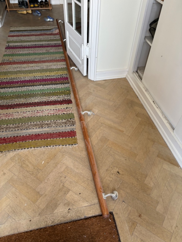 Opsætning af gelænder