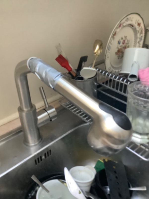 Udskifte køkkenamatur