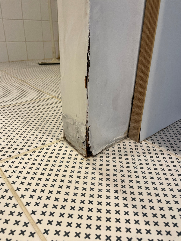 Fikset badeværelse i sommerhus