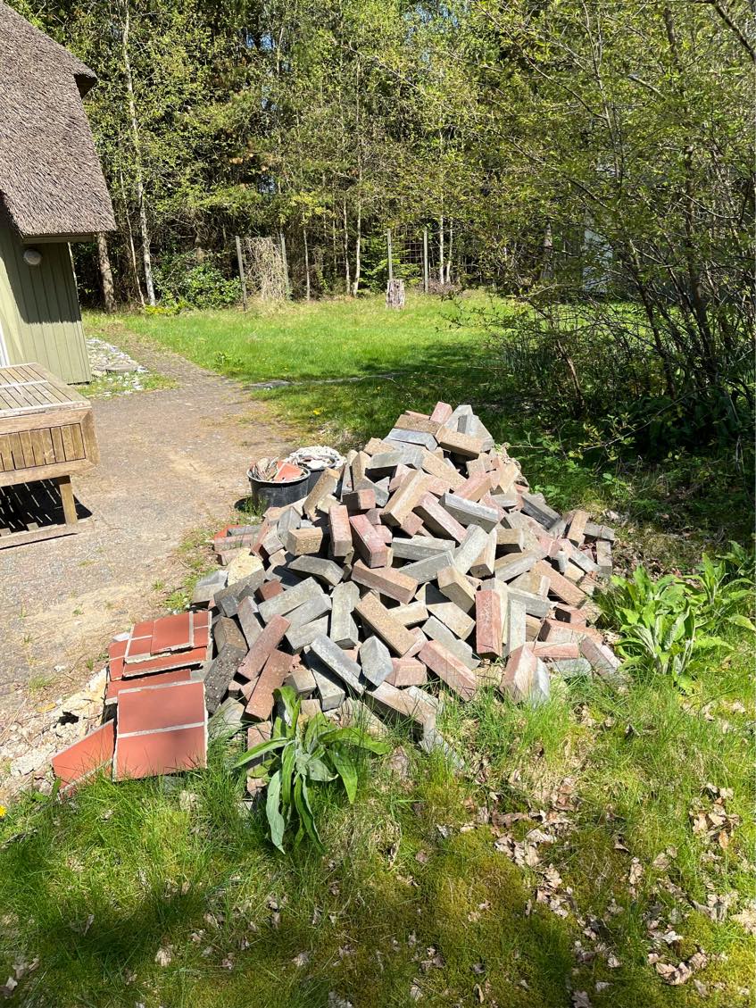 Affaldsafhentning - 13kvm fliser