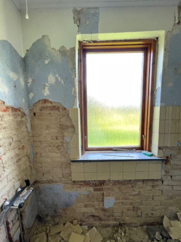 Renovering af badeværelse