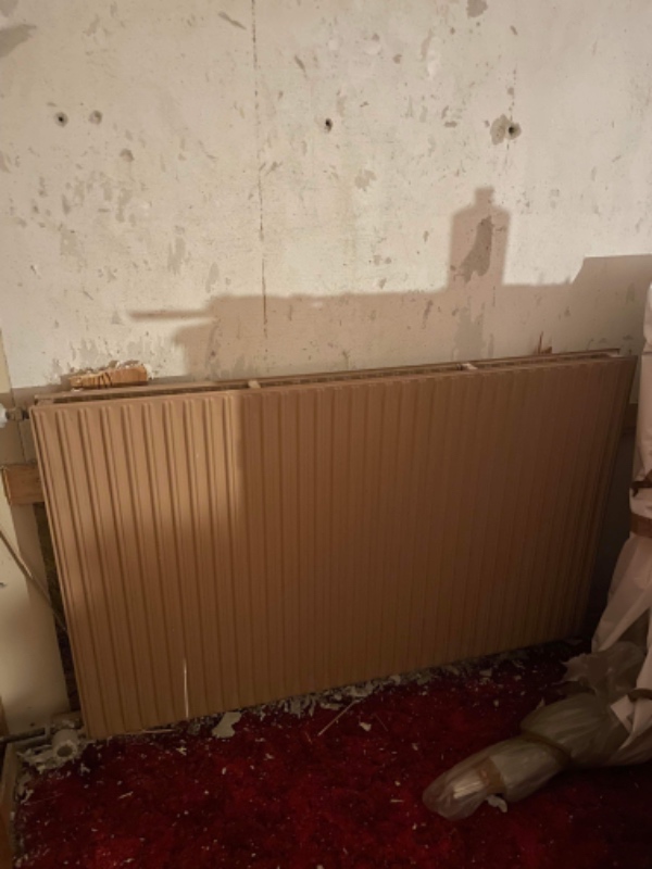 Nedtagning af radiatorer