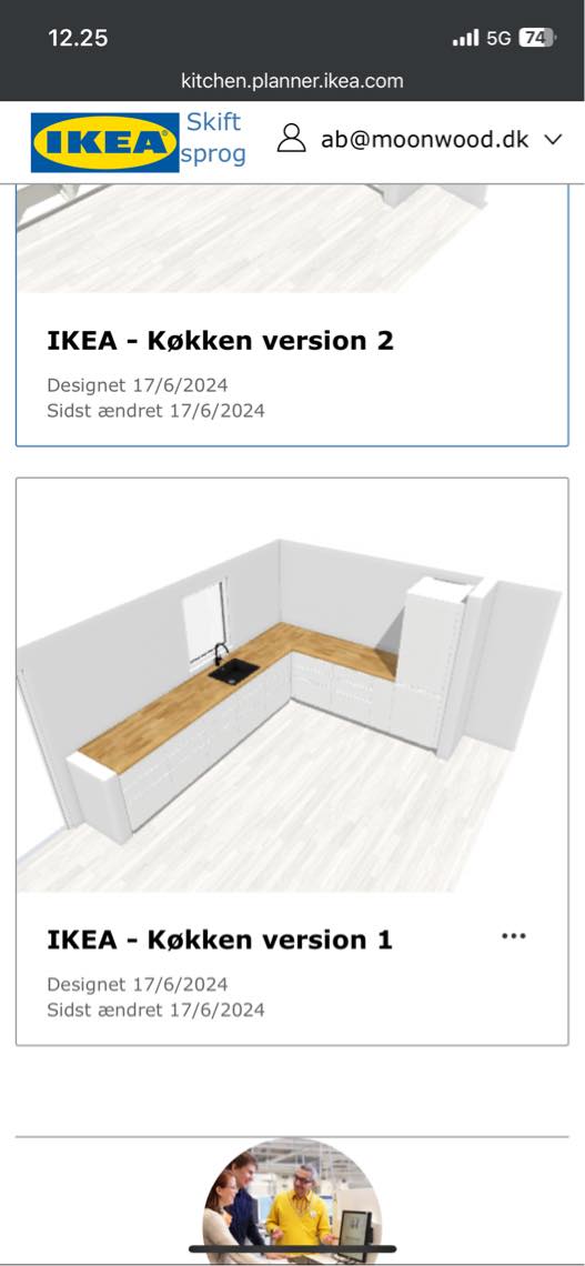 Montering af IKEA-køkken