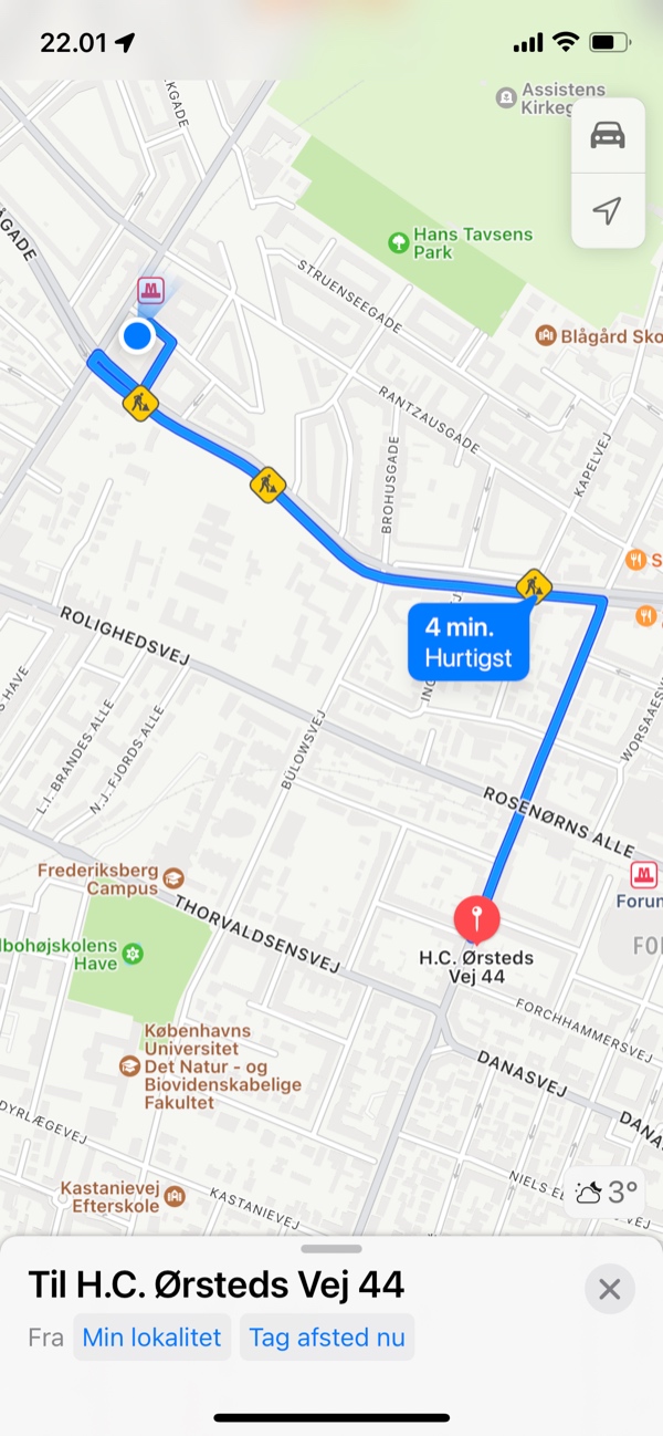 Afhente og levere et køleskab