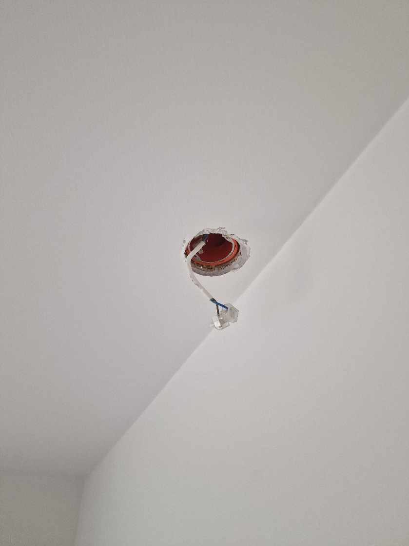 Installation 2 lampeudtag og 1 afbryder