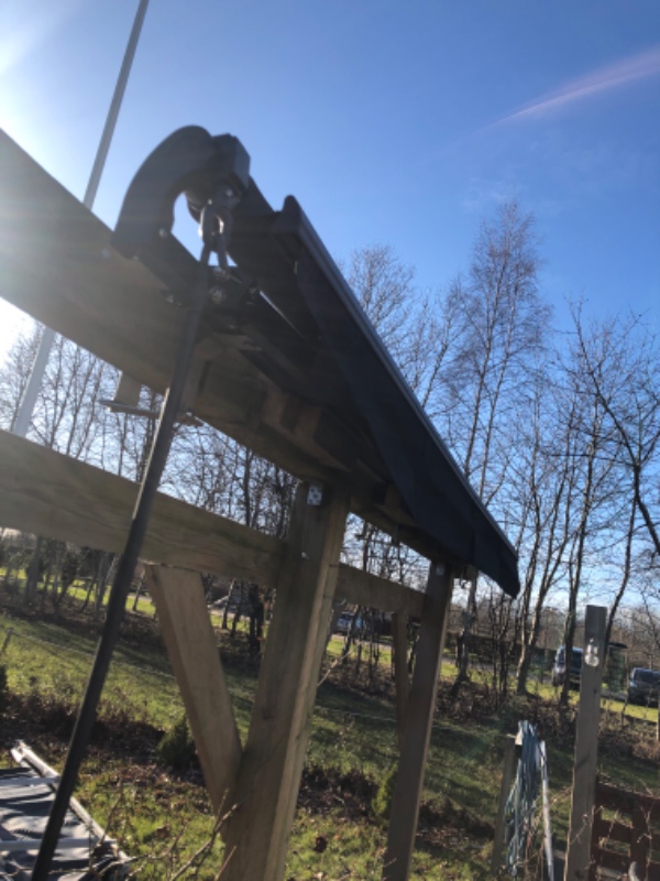 Tjek og ændring af markise