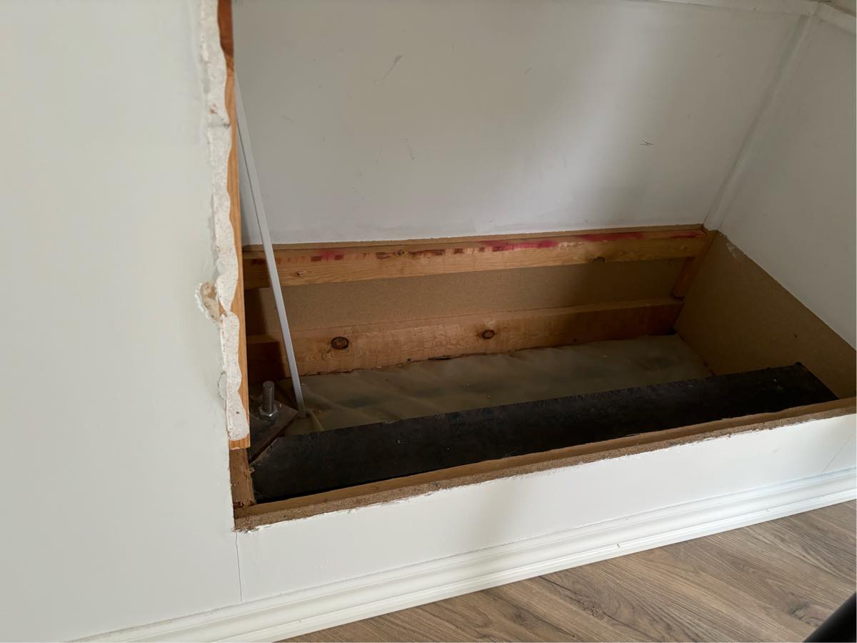 Sætte gipsvægge op og diverse