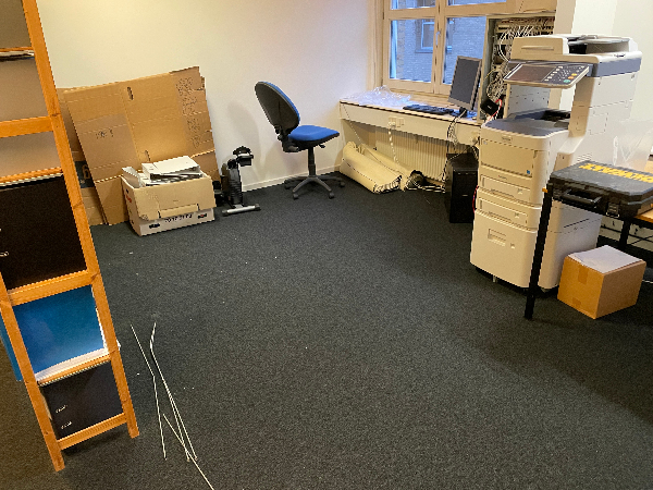 Rensning af væg til væg tæpper ca 90kvm.